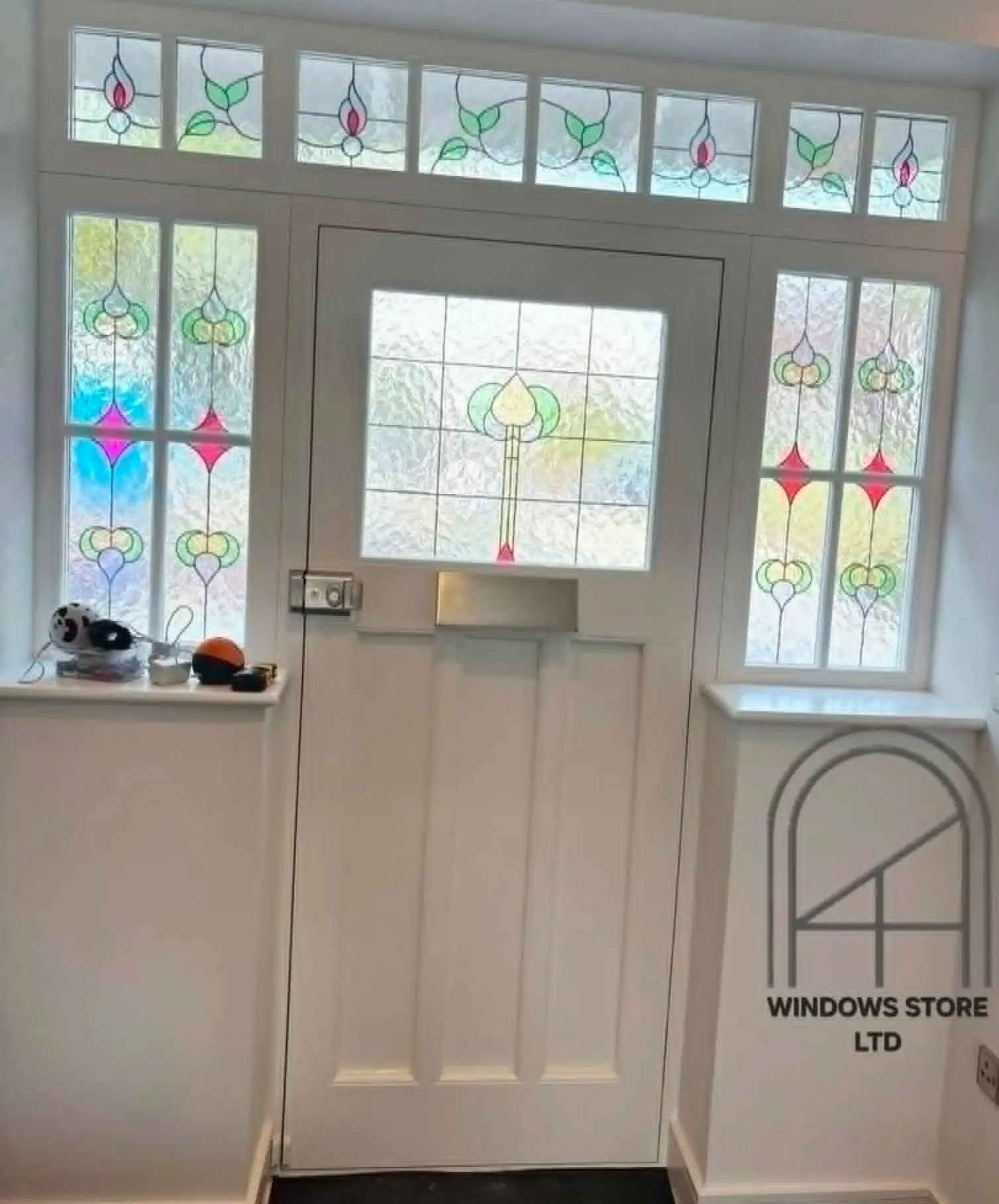 Bespoke timber doors made by Windows Store Ltd for a London home